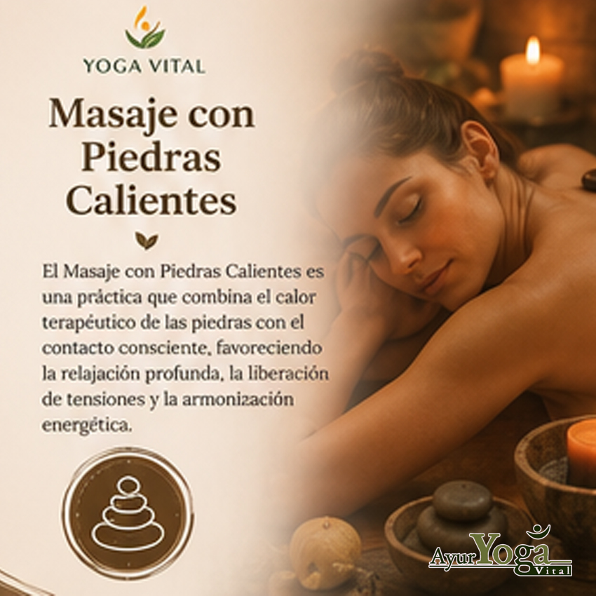 masaje vital piedras calientes